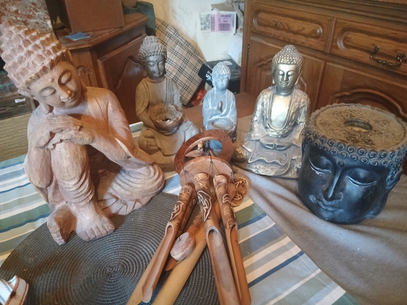 Buddhas en droomvanger, Ophalen