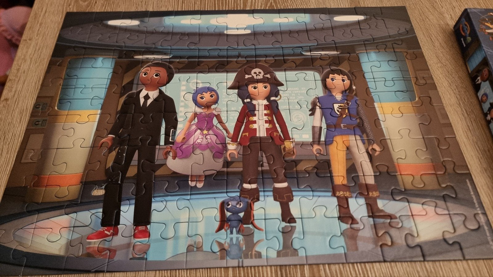 puzzle playmobil, Enlèvement