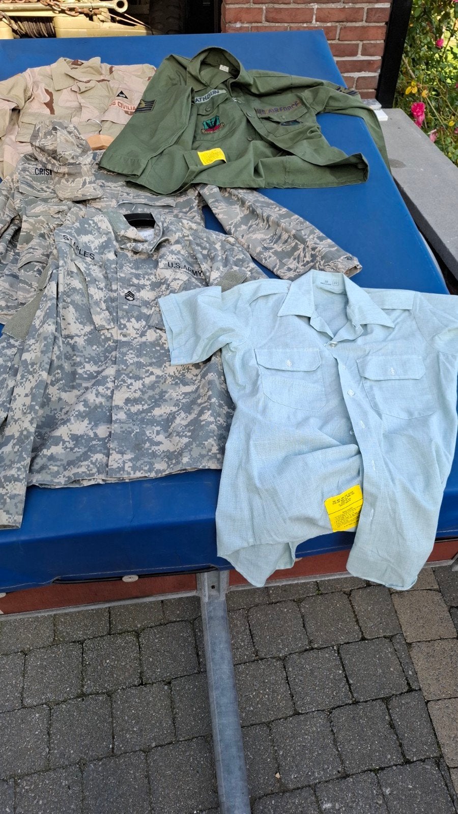 armée de l'air et armée de l'air perdues, Enlèvement ou Envoi, Armée de terre, Vêtements ou Chaussures