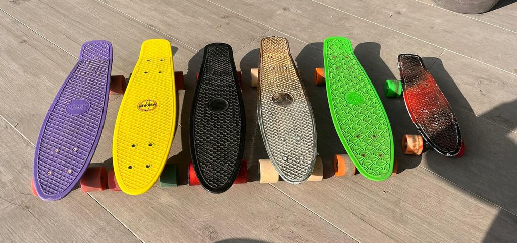 Pennyboarden, Sport en Fitness, Skateboarden, Ophalen, Gebruikt, Overige typen