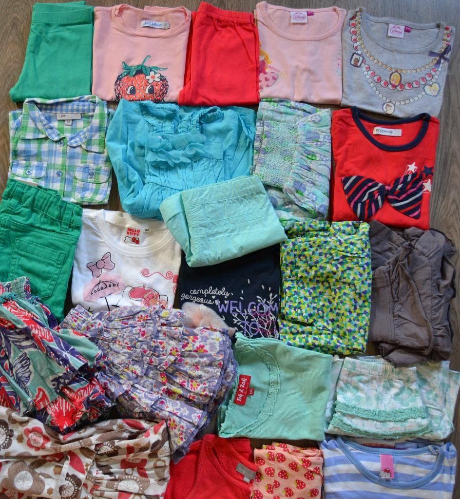 Pakket kledij maat 104, Enlèvement ou Envoi, Utilisé, Taille 104