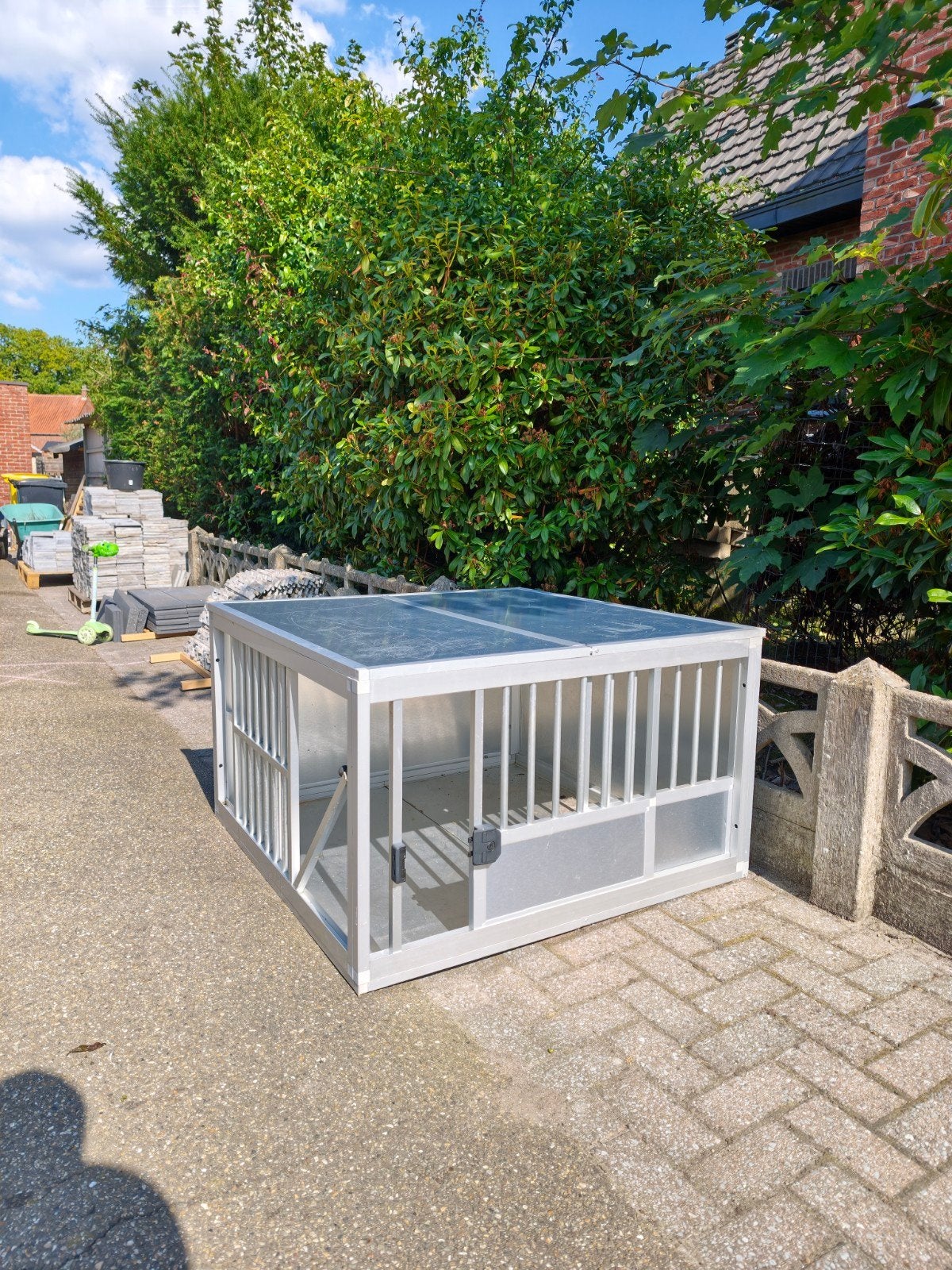 Honden/katten bench, Ophalen