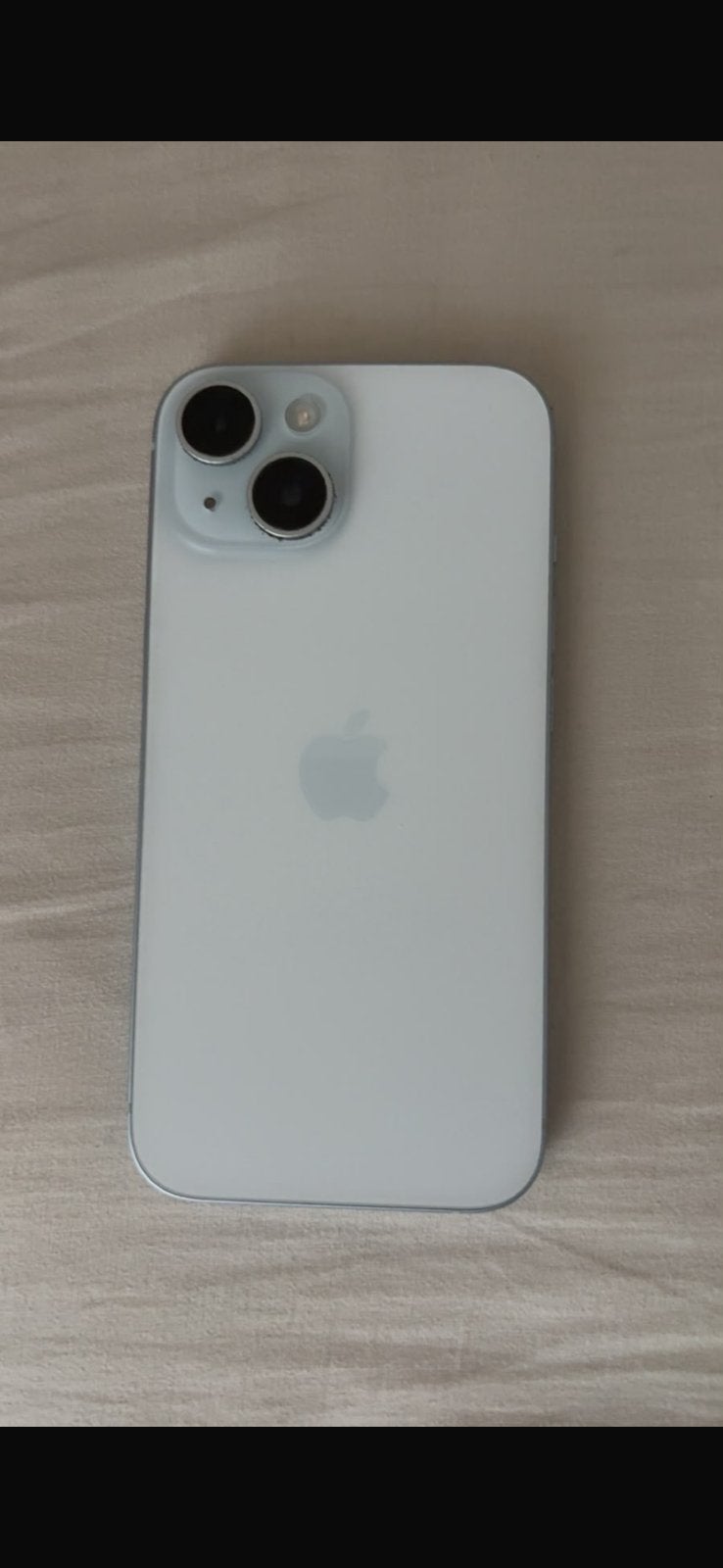 Iphone 15 bleu ciel, Enlèvement, Comme neuf, Bleu, IPhone 15