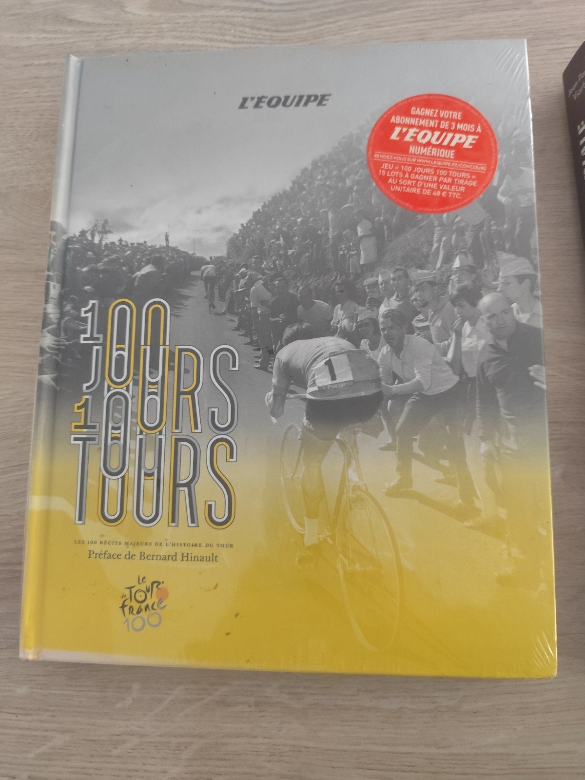Livre "100 jours, 100 tours" - L'Équipe / Bernard Hinault -, Enlèvement ou Envoi