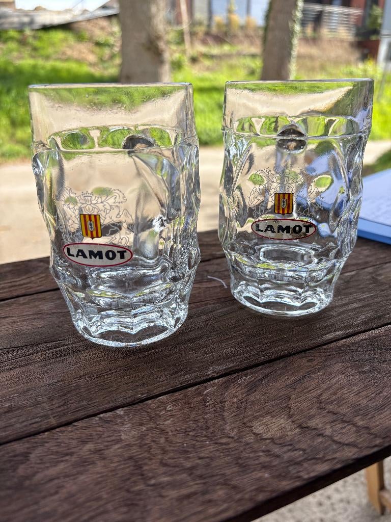 Lamot, Verzamelen, Ophalen of Verzenden, Zo goed als nieuw, Glas of Glazen, Overige merken