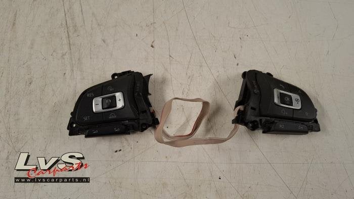 Interrupteur de volant d'un Volkswagen Passat, Volkswagen, -, 3 mois de garantie, Utilisé