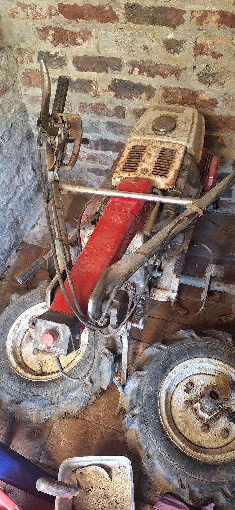 Motoculteur, Enlèvement, Utilisé