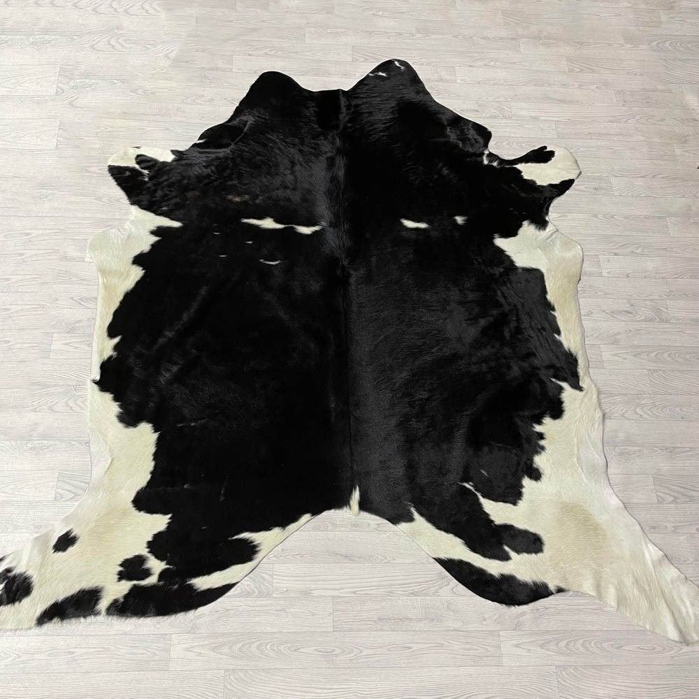 Koeienhuid zwart wit 230x225cm | Lederstore, Meerkleurig, Wandkleed, Nieuw, Ophalen of Verzenden