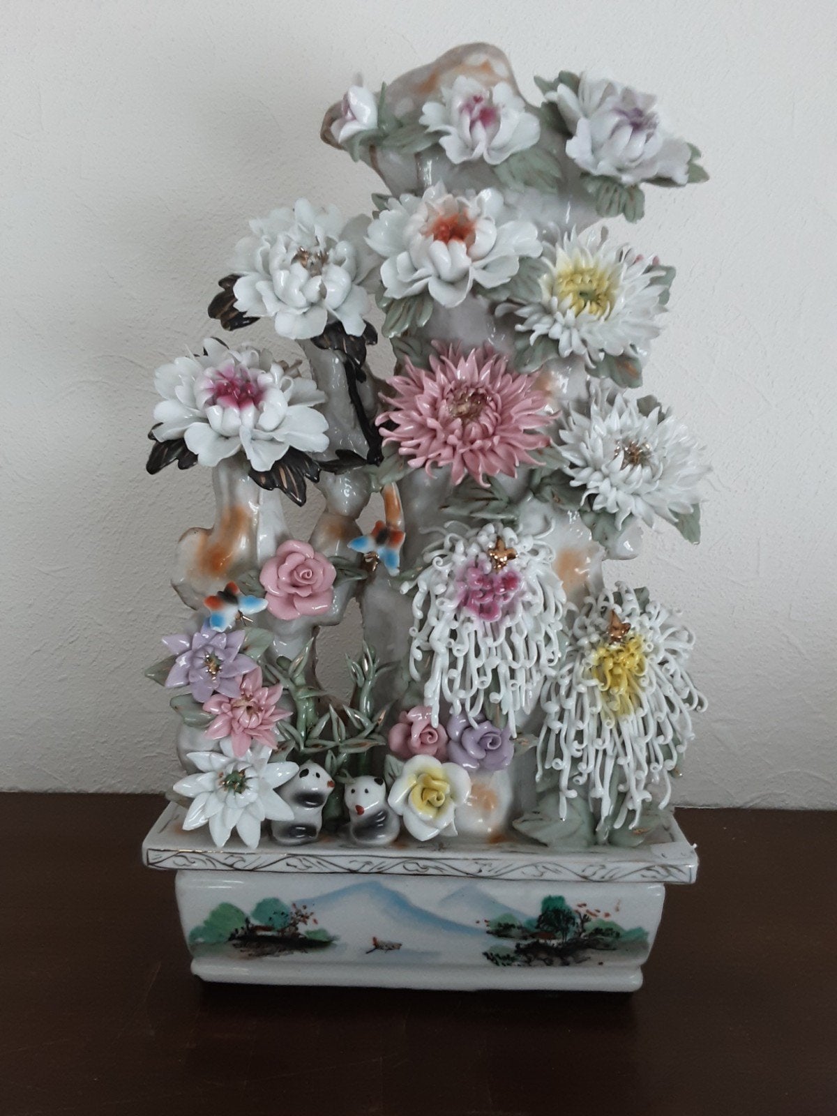 Prachtig Chinees porseleinen bloemstuk., Antiek en Kunst, Ophalen