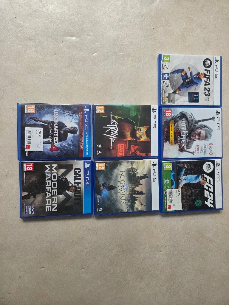 verschillende ps4/ps5 spellen, Ophalen of Verzenden, Zo goed als nieuw