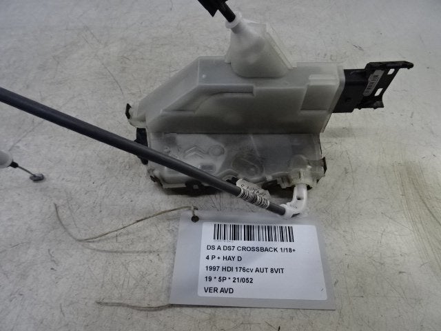 SERRURE DE PORTE AVANT DROITE DS DS 7 Crossback (205311), Autos : Pièces & Accessoires, Carrosserie & Tôlerie, Autres marques automobiles