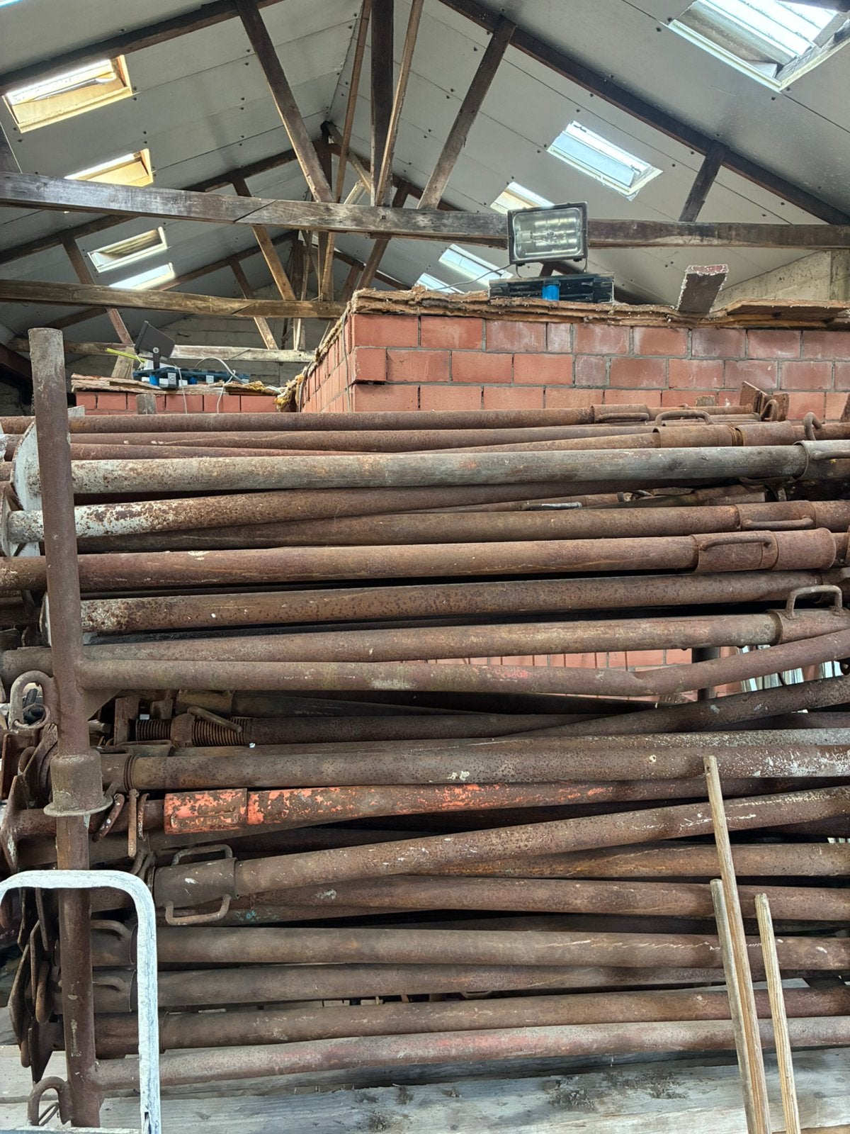 Bouwstutten, Ophalen, Gebruikt