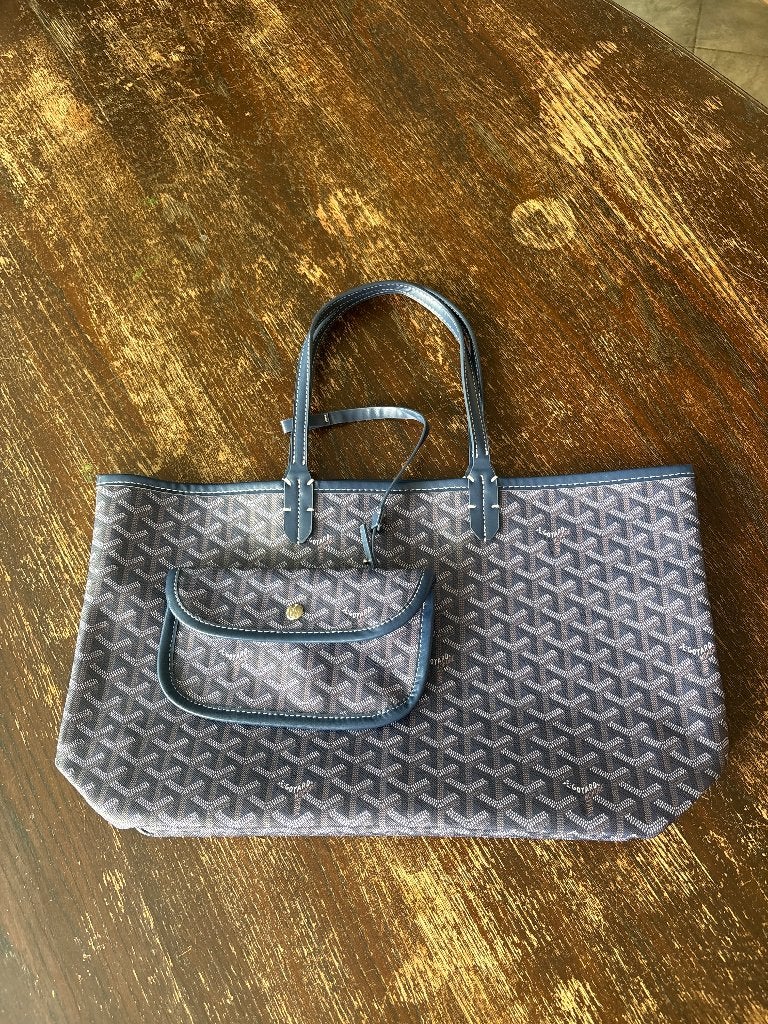 Sac Goyard, Enlèvement ou Envoi, Neuf, Bleu, Shopper