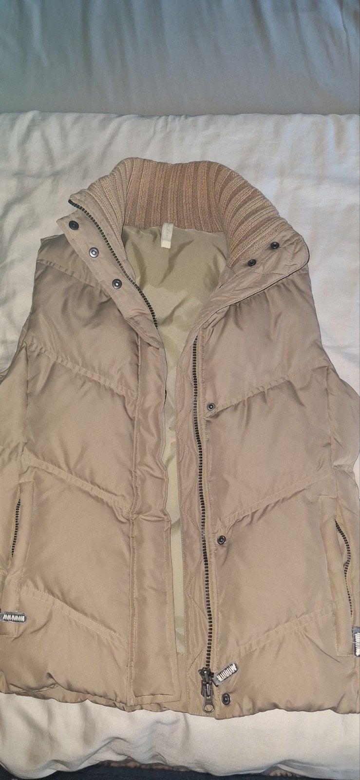 esprit bodywarmer maat M, Kleding | Dames, Ophalen of Verzenden, Maat 38/40 (M), Beige