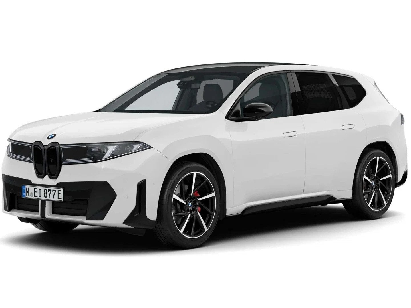 BMW iX3 50 xDrive M Sport PRO / PANO / TREKHAAK / STUURVERW, Auto's, Automaat, Gebruikt, Zwart, Wit