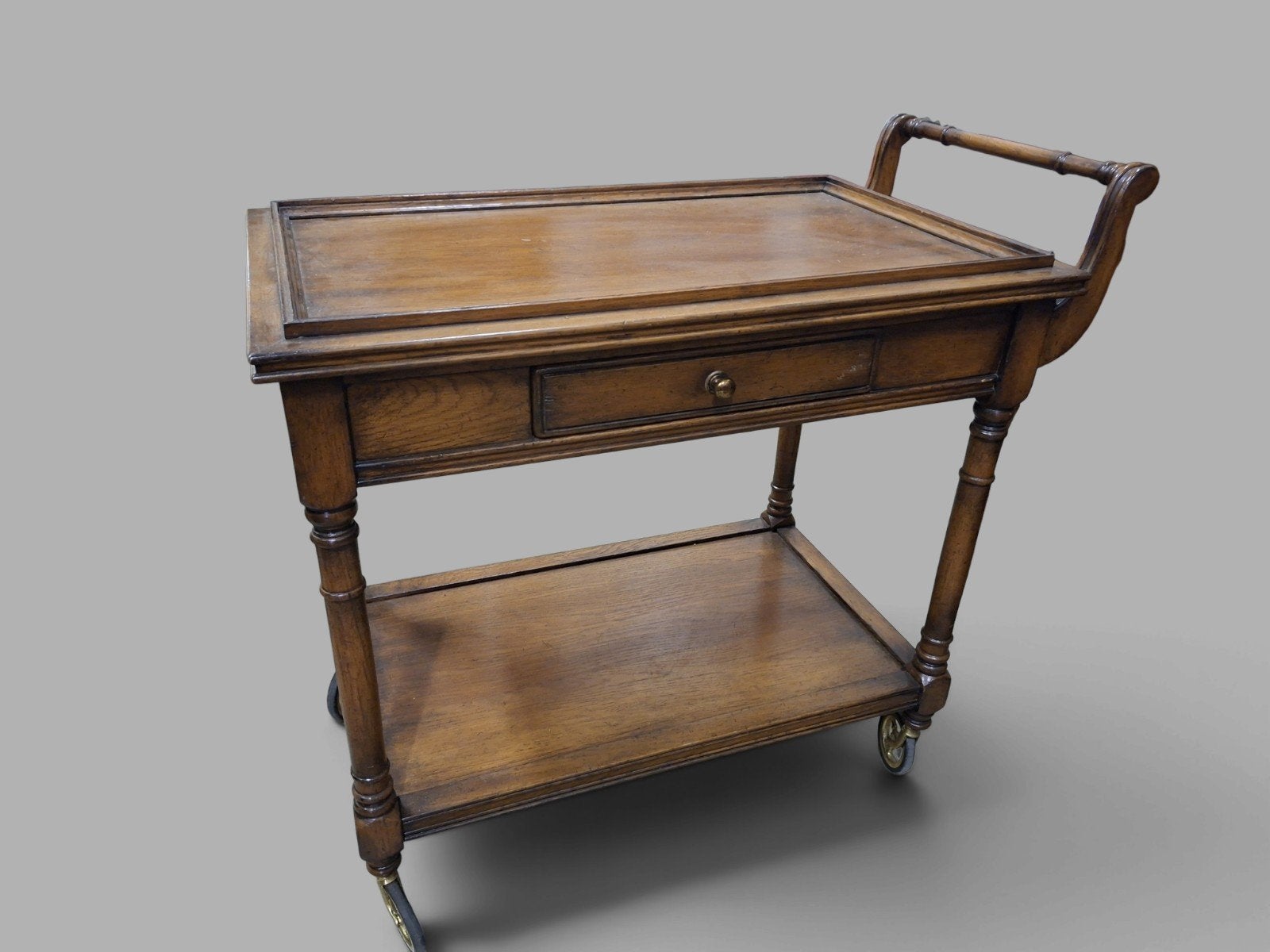 Klassieke serveerwagen wijntafel wiskeybar afm: 80x44cm en 7, Antiek en Kunst, Ophalen of Verzenden