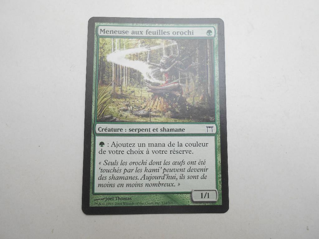 magic card the gathering Meneuse aux feuilles orochi, Enlèvement ou Envoi, Comme neuf