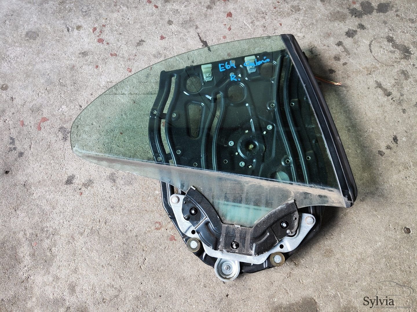 Raammechanisme rechts achter BMW 6 serie E64 Cabrio 7008630, -, Utilisé, -, Enlèvement ou Envoi