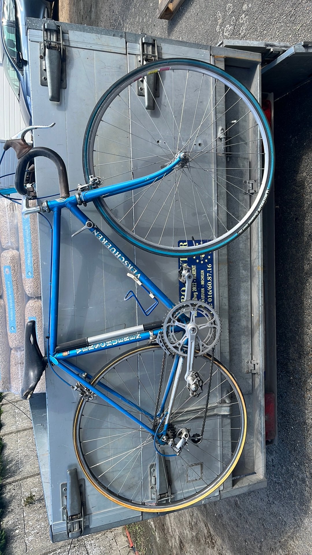 Retro fiets, Fietsen en Brommers, Ophalen, Gebruikt