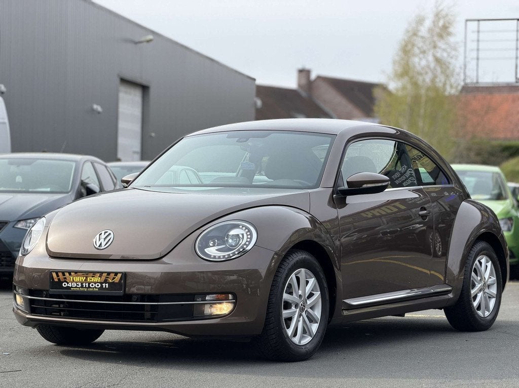 Volkswagen Beetle 1.2 TSI*NAVI*USB*AUX*BT*LED*Xénon*Garanti, Auto's, Volkswagen, Gebruikt, 4 cilinders, Bruin, 77 kW