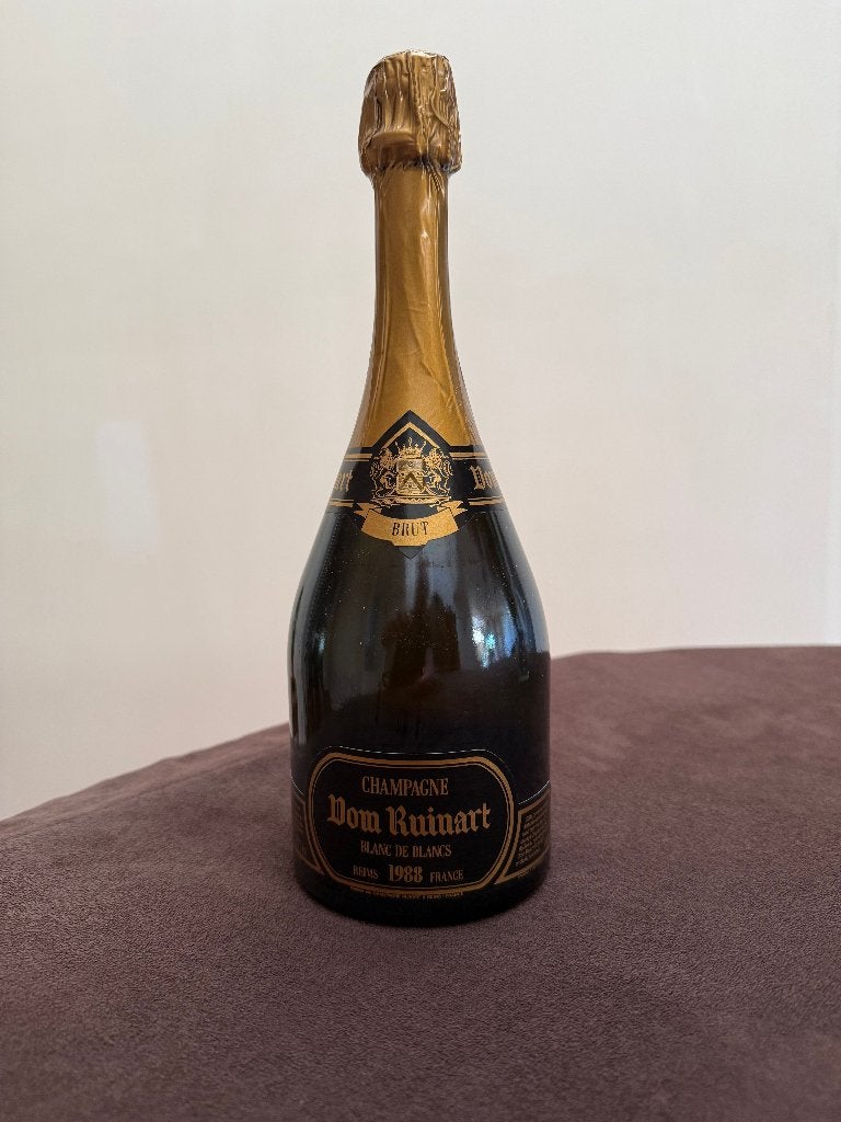 Champagne Dom Ruinart blanc de blancs 1988, Verzamelen, Wijnen, Frankrijk, Nieuw, Ophalen of Verzenden, Champagne