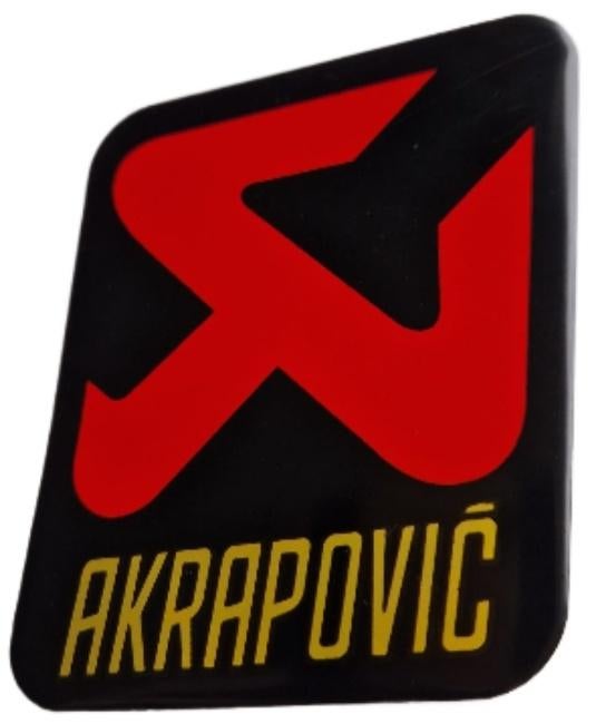 Akrapovic aluminium uitlaatplaatje #2, Motoren, Verzenden