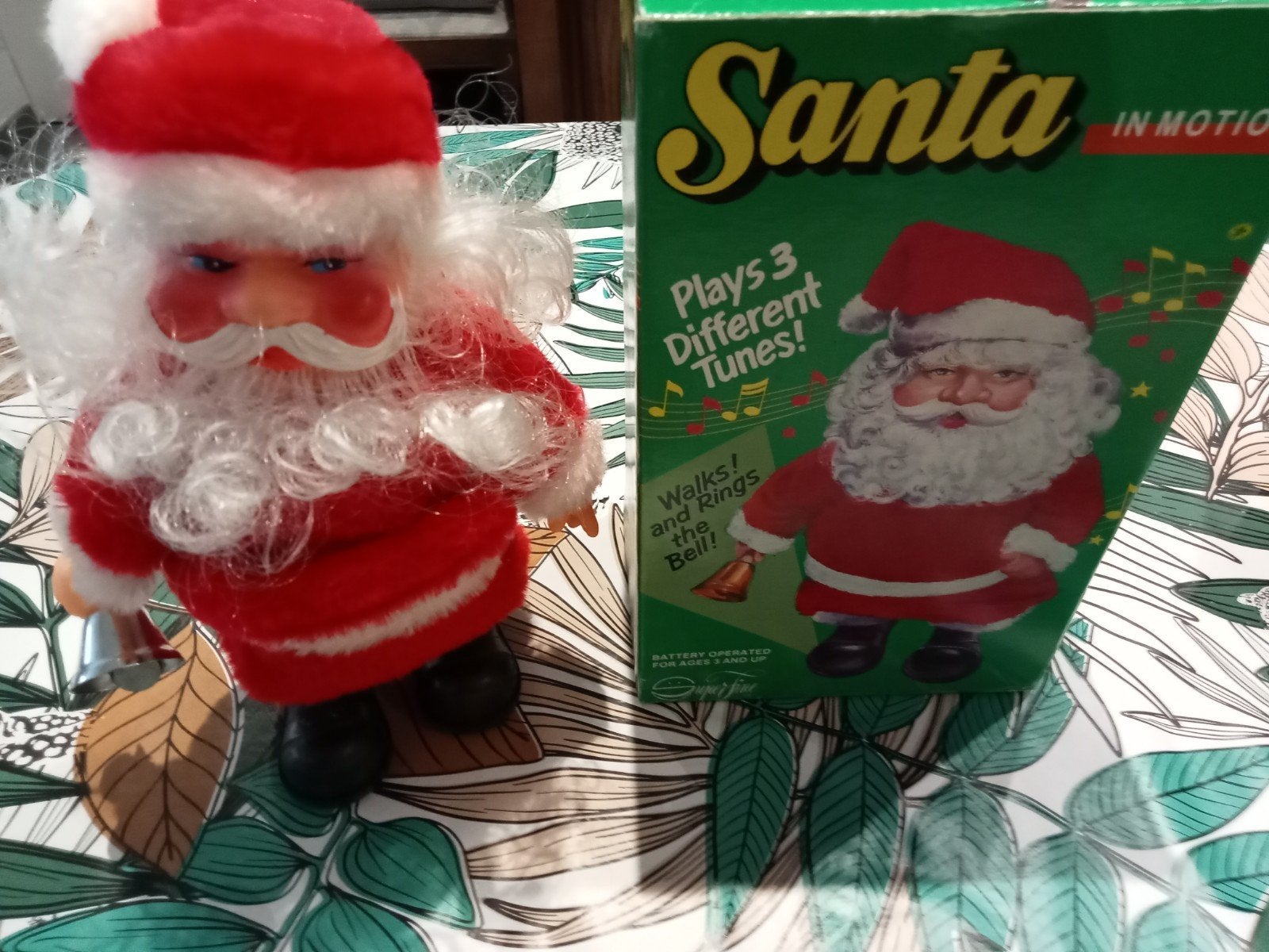 Ancien,Père Noël,musical,Vintage, Enlèvement
