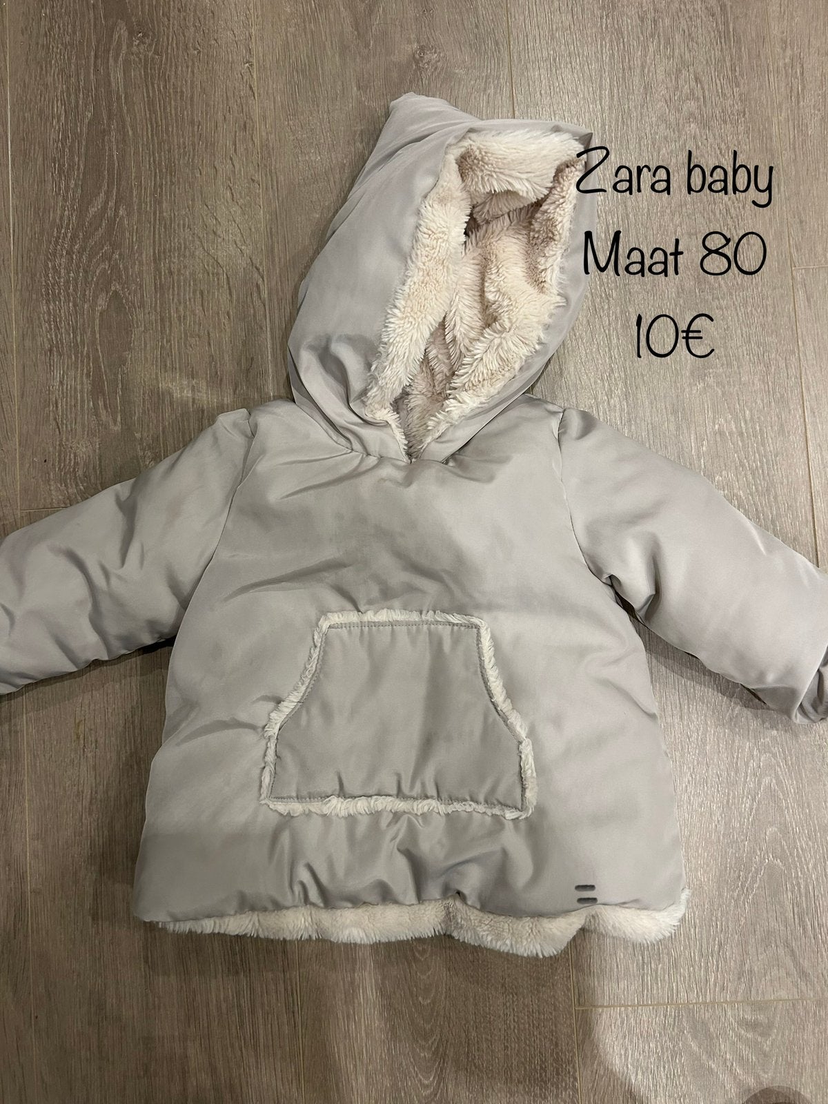 Winterjas zara baby maat 80, Enfants & Bébés, Vêtements de bébé | Taille 80, Enlèvement, Comme neuf