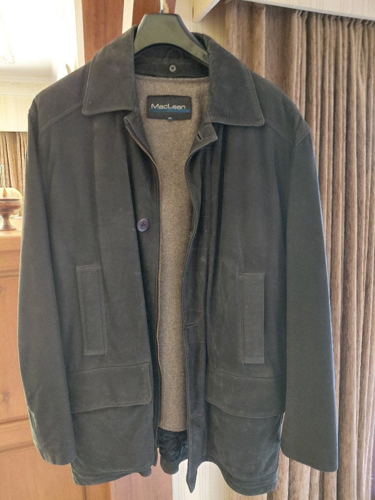 HERENJAS HALFLANG LEDER (winter), Ophalen, Andere, Maat 48/50 (M), Zwart