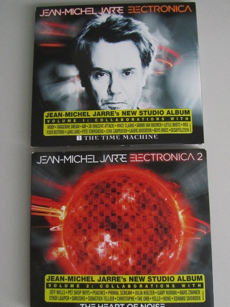 2 ALBUMS DE JEAN-MICHEL JARRE « ELECTRONICS 1 & 2 », CD & DVD, CD | Dance & House, Enlèvement ou Envoi, Utilisé, Dance, Album