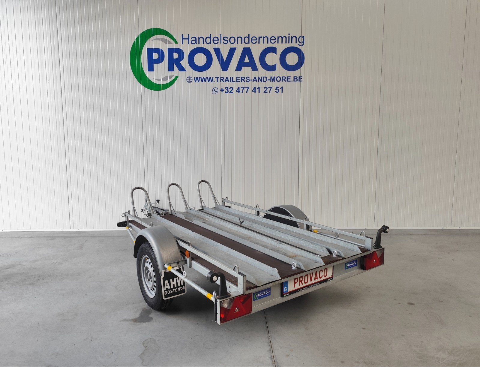 Motortrailer 3motoren • BW-TRAILERS • 750kg • coc-attest, Ophalen