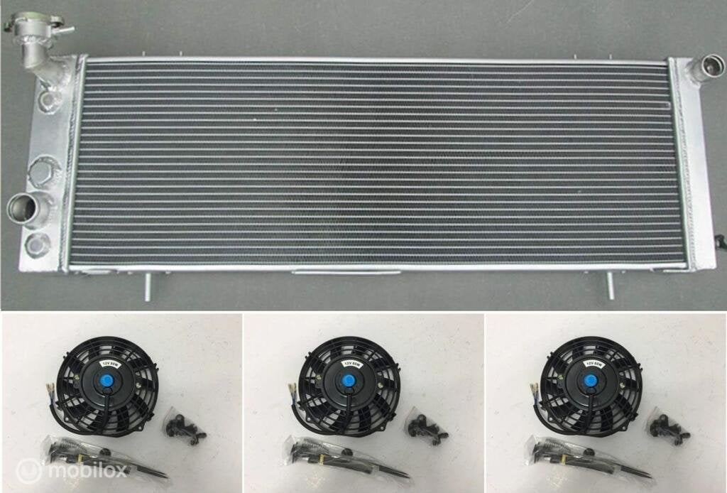 Radiateur + fans Jeep Cherokee XJ / Wagoneer Truck 1991-2001, Auto-onderdelen, Nieuw, Ophalen of Verzenden