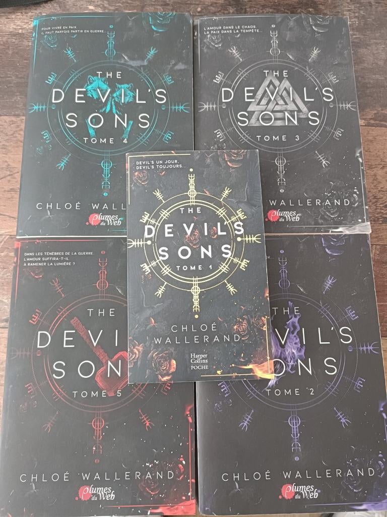 The Devil's Sons - Chloé Wallerand - Tomes 1 à 5
