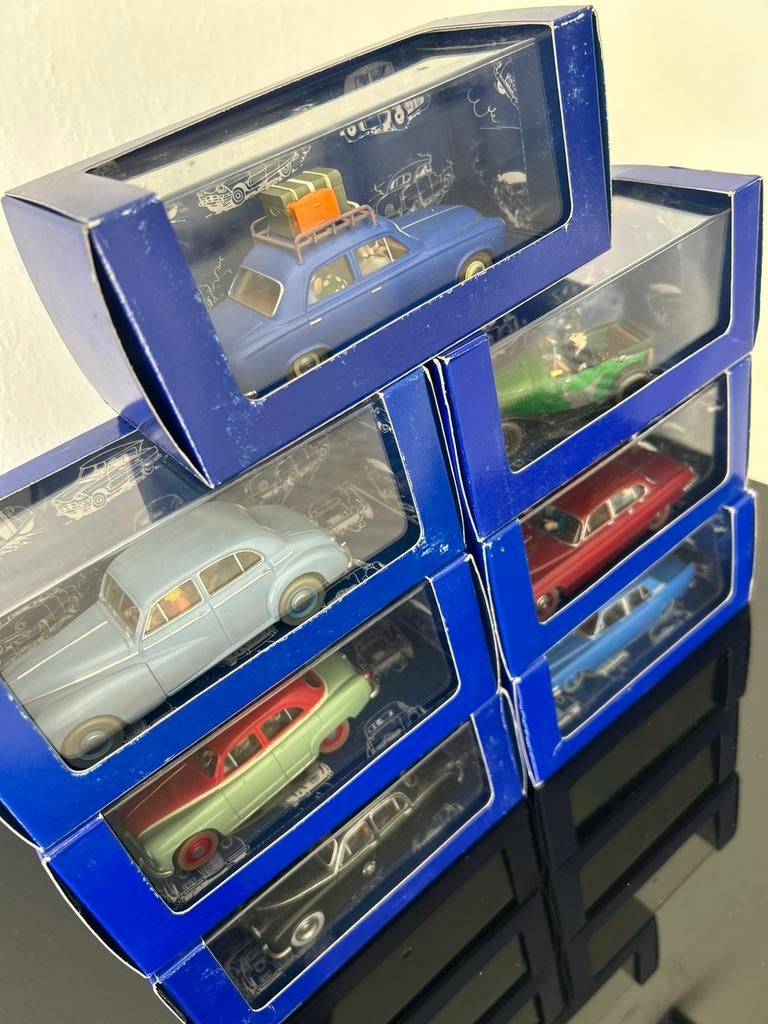 Kuifje / Tintin auto collectie – 7 stuks, Hobby en Vrije tijd, Ophalen of Verzenden, Zo goed als nieuw, Auto
