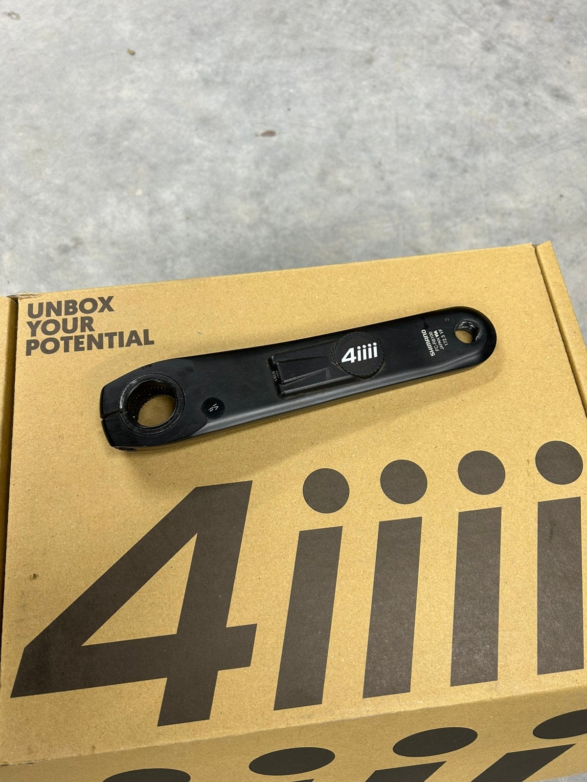 4iiii 3+ enkelzijdige powermeter 172,5mm, Fietsen en Brommers, Ophalen of Verzenden, Zo goed als nieuw