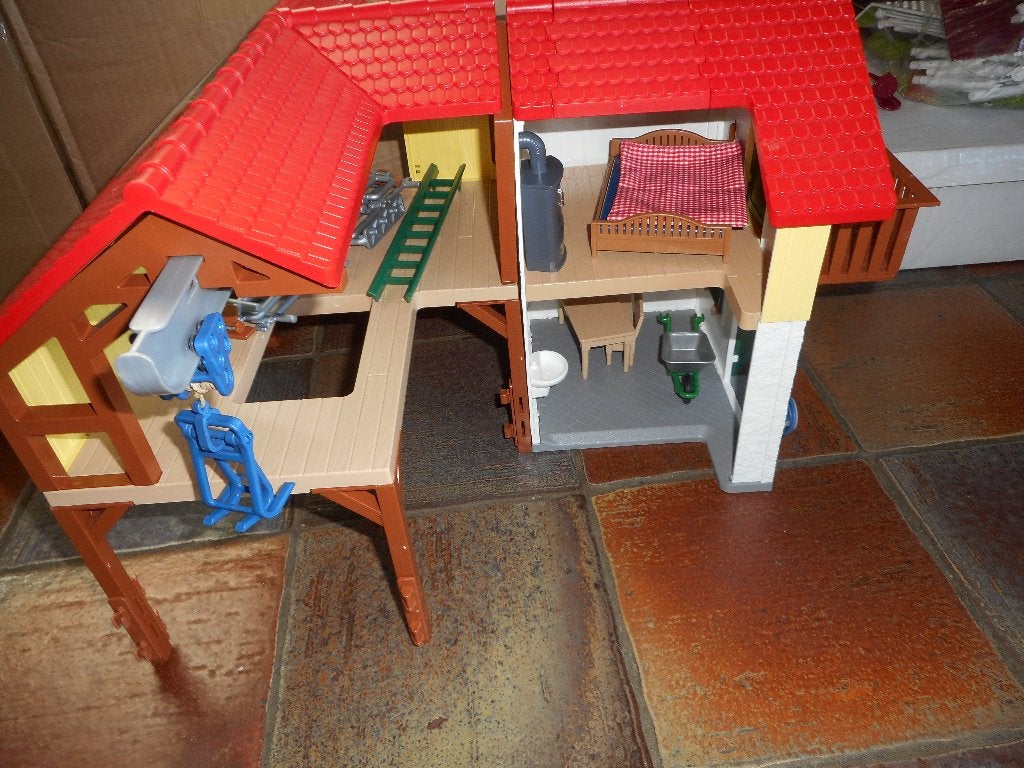 schleich boerderij, Ophalen of Verzenden, Gebruikt