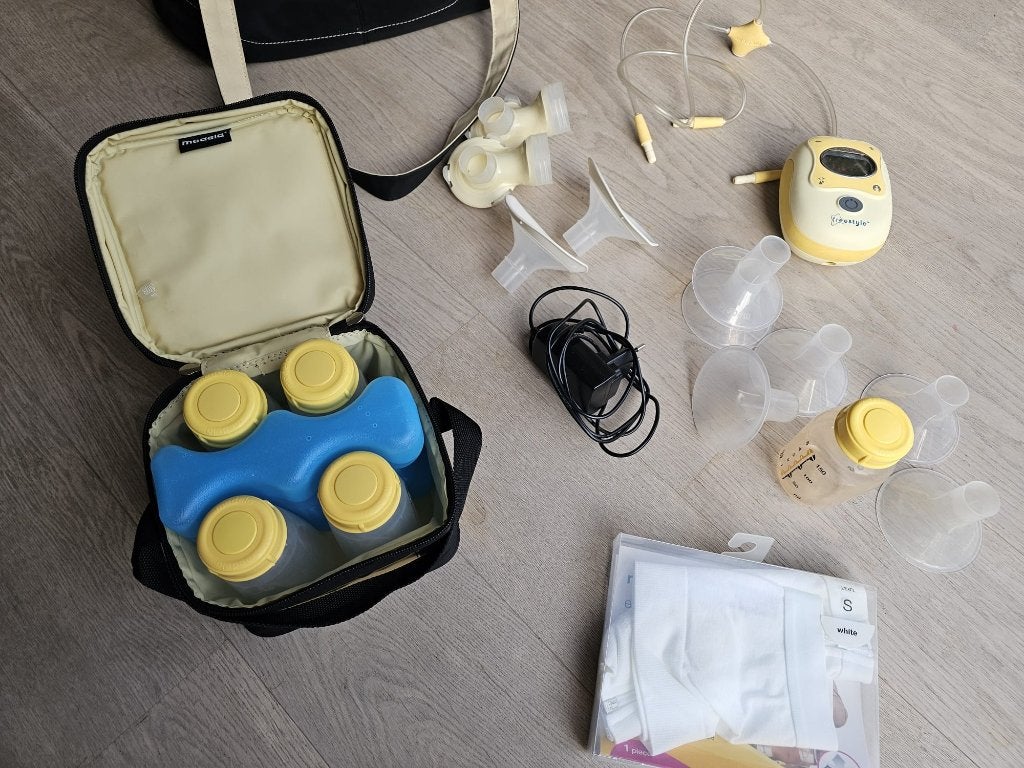 Medela freestyle borst pomp, Ophalen, Medela, Borstkolf, Gebruikt