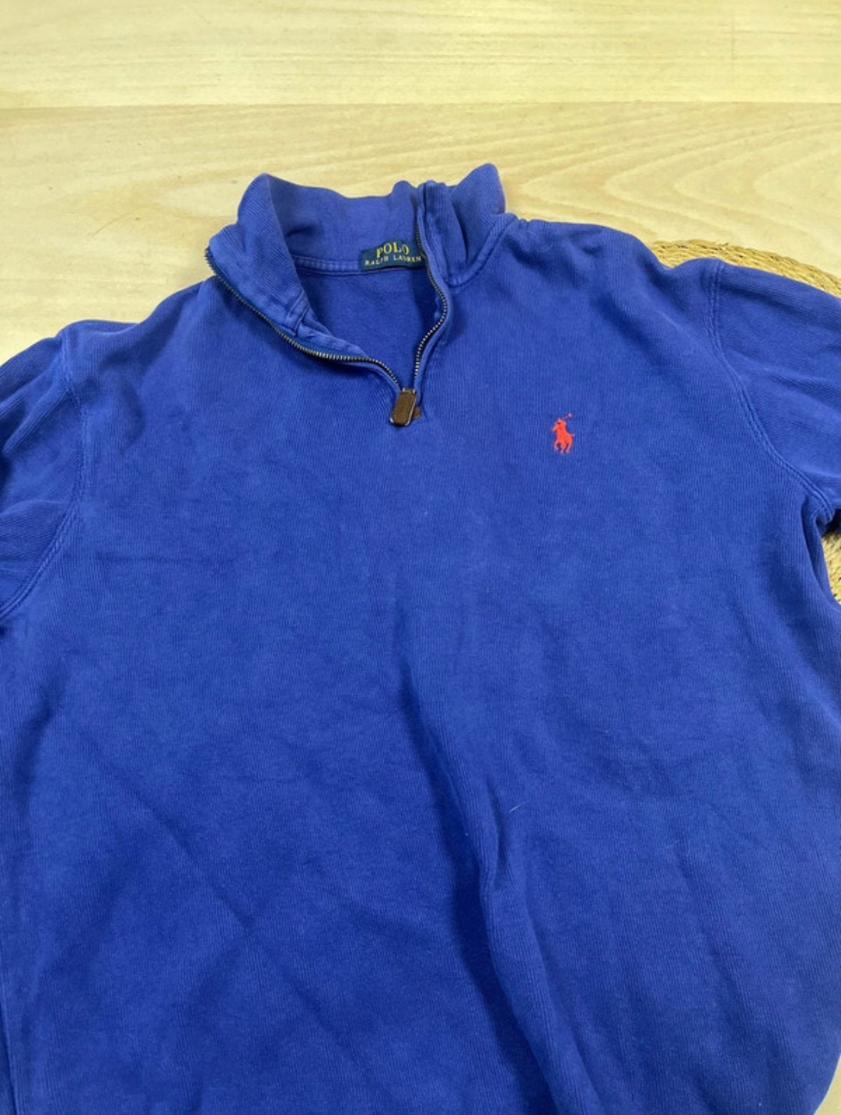 Polo Ralph Lauren sweater blauw maat S, Kleding | Heren, Polo's, Ophalen of Verzenden, Zo goed als nieuw, Maat 46 (S) of kleiner