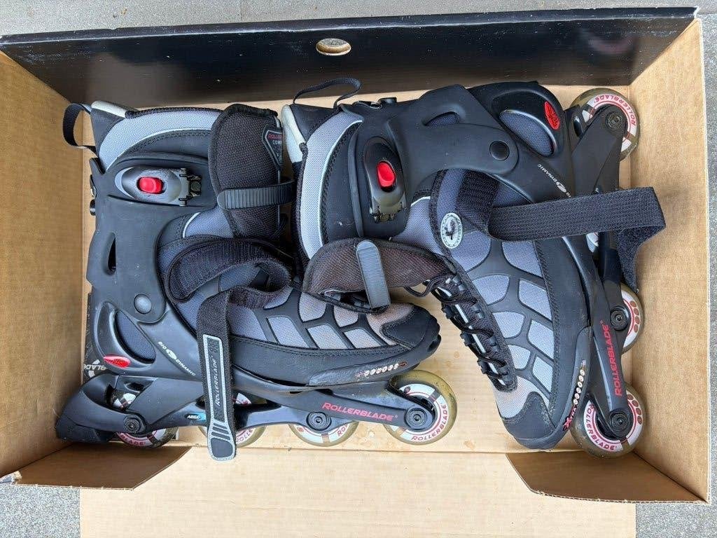 Roller in line Rollerblade Fitness taille 45.5 EU, Sport en Fitness, Skeelers, Ophalen, Zo goed als nieuw, Inline skates 4 wielen