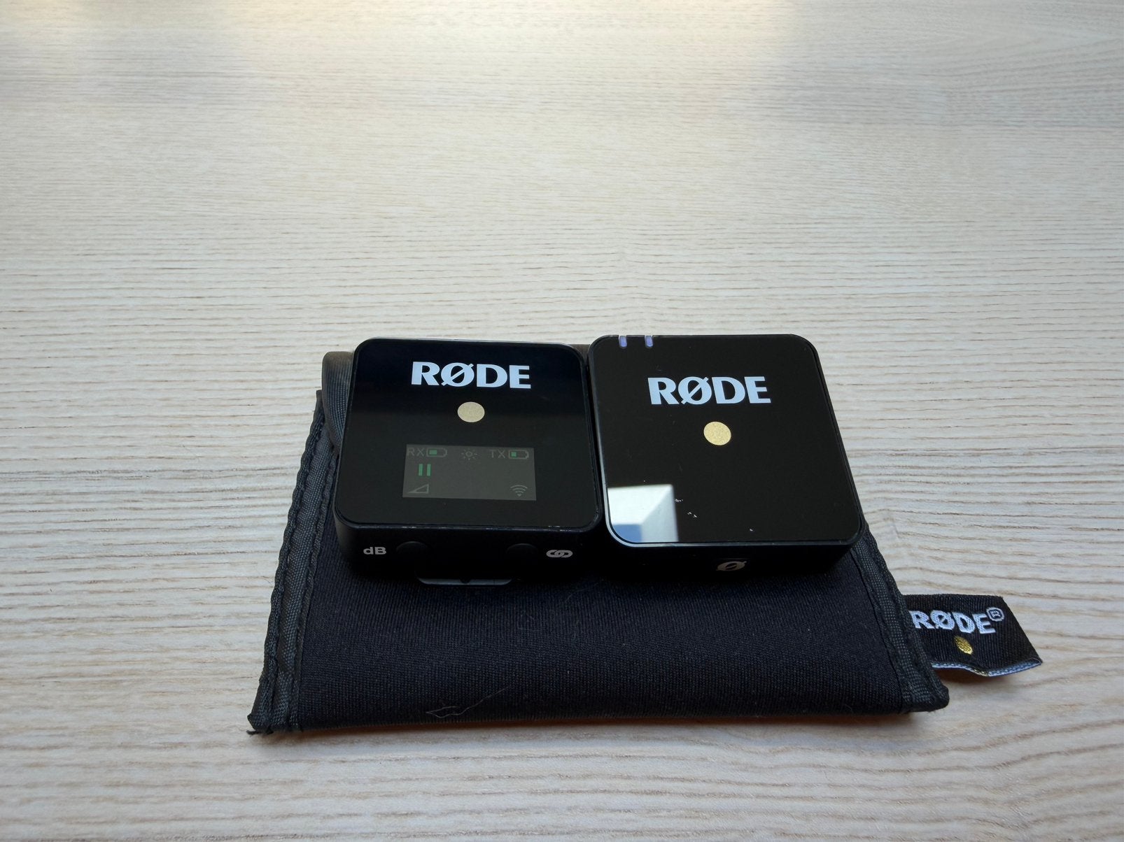 RØDE Wireless GO Gen 1 draadloze microfoon set, Muziek en Instrumenten, Microfoons, Ophalen of Verzenden, Zo goed als nieuw, Overige typen