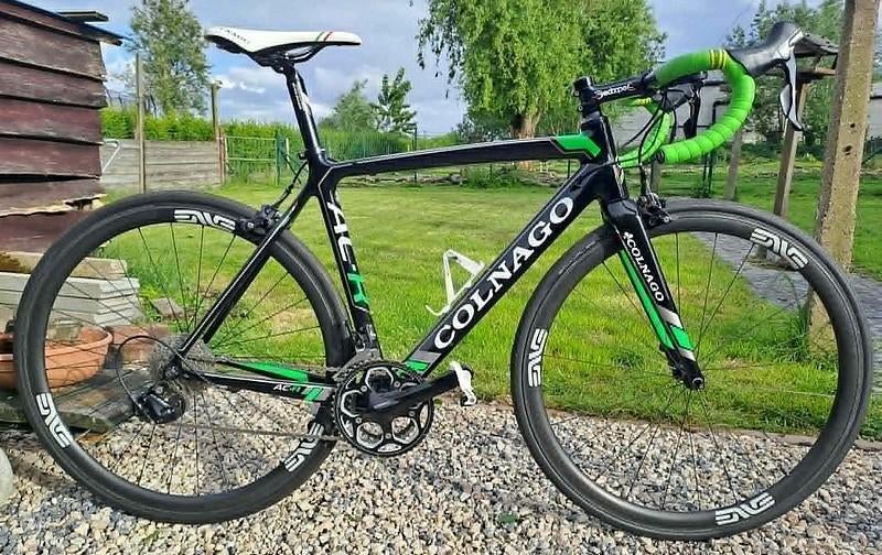 COLNAGO carbon, prima staat, 54. M/z wielen., Ophalen, Carbon, Zo goed als nieuw, Meer dan 20 versnellingen