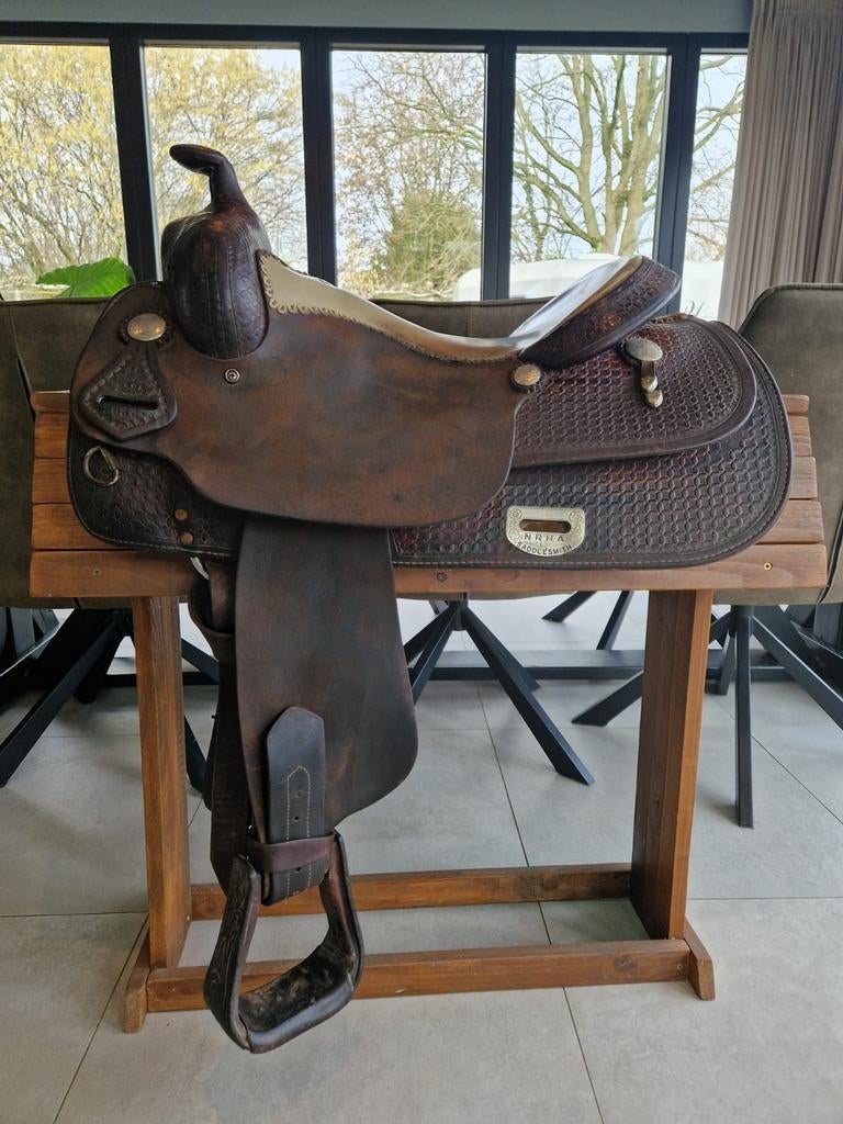 Westernzadel NRHA Saddlesmith Craig Johnson Reiner, Dieren en Toebehoren, Ophalen