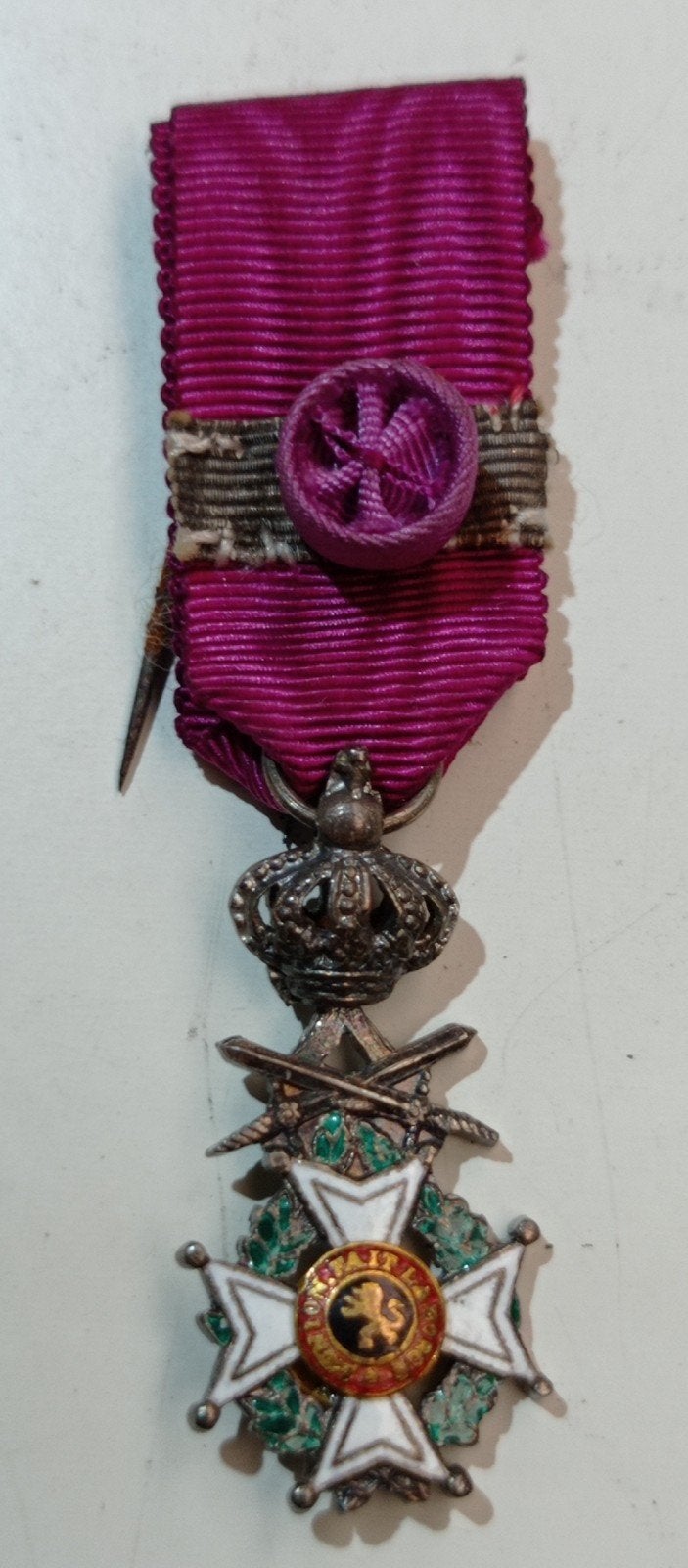 Miniature diminutif médaille militaire Commandeur leopold Ir, Enlèvement ou Envoi