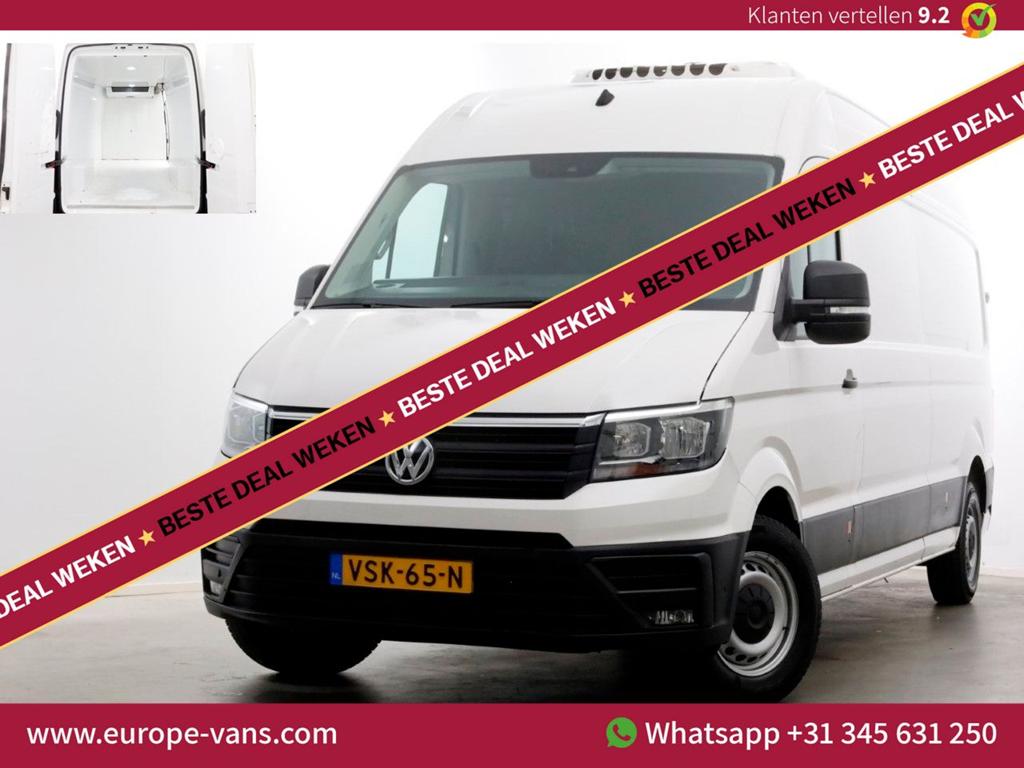 Volkswagen Crafter 35 2.0 TDI 140pk L4H3 (L3H2) Maxi Koelwag, Auto's, Bestelwagens en Lichte vracht, Wit, Bedrijf, Onderhoudsboekje