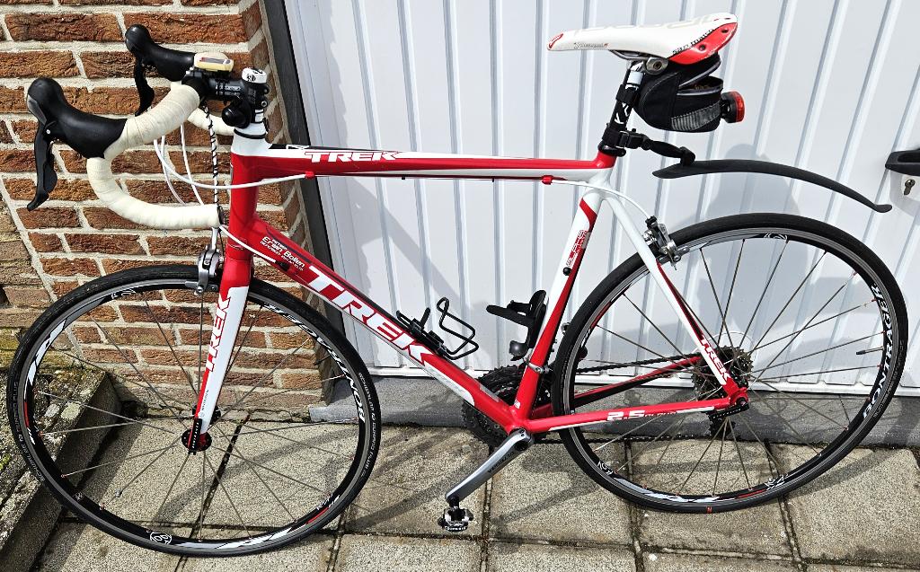 Koersfiets, Gebruikt, Velgrem, 15 tot 20 versnellingen, 57 tot 61 cm