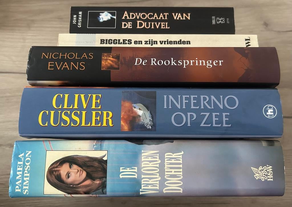 Bundel met 5 boeken, Ophalen of Verzenden