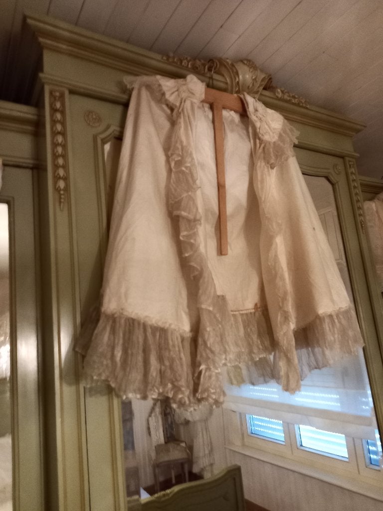 Antiek Zijde Cape, Jaar 1880, Antiek en Kunst, Ophalen of Verzenden