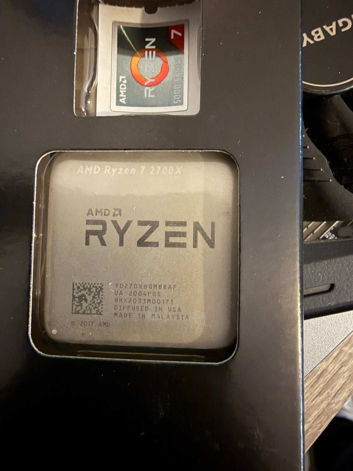 Ryzen 7 2700x met 1650 super gigabyte, Computers en Software, Ophalen of Verzenden, Zo goed als nieuw