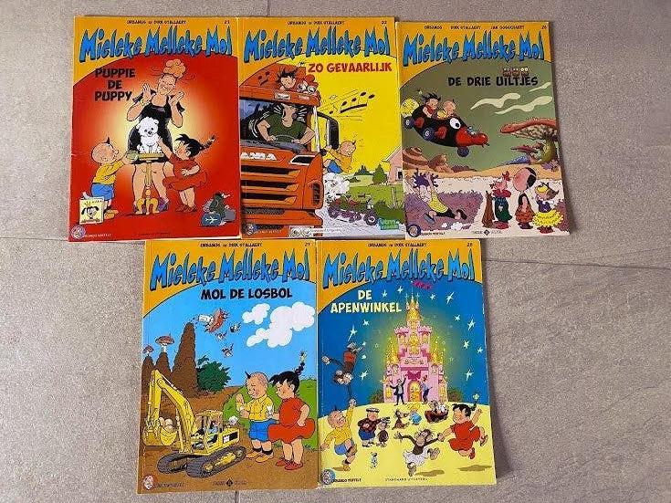 5 strips Mieleke Melleke Mol ( Urbanus vertelt), Boeken, Ophalen of Verzenden