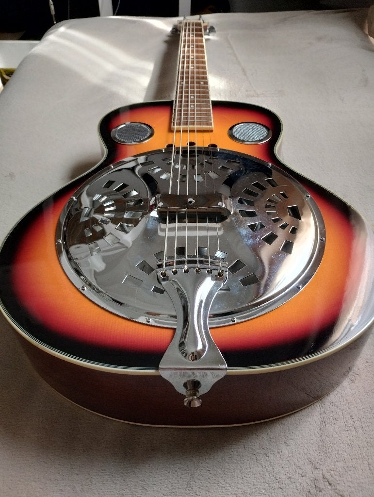 Red Hill Resonator Guitar (Dobro) - In goede staat!, Ophalen, Gebruikt, Resonator- of Dobrogitaar